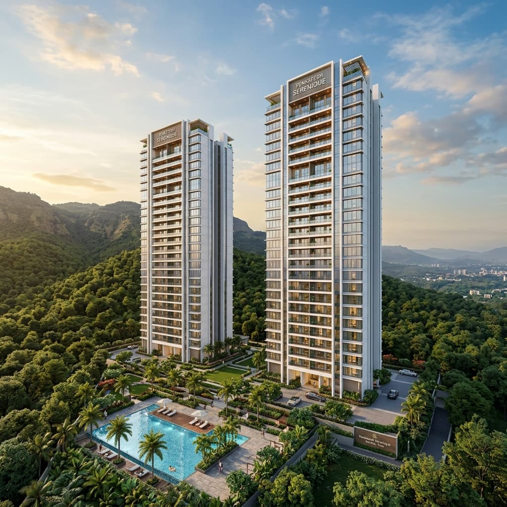 Elevation Render — Sahyadri Hill Views